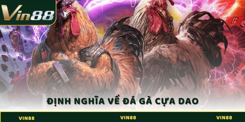 Định nghĩa về đá gà cựa dao chi tiết