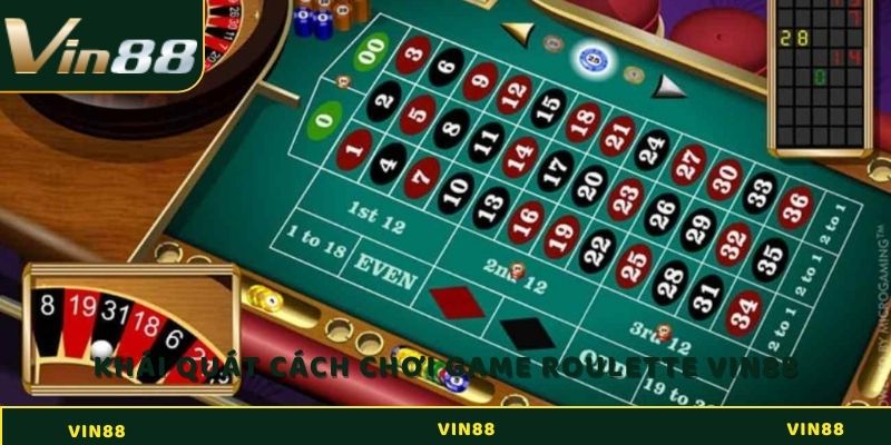 Khái quát cách chơi Game Roulette VIN88